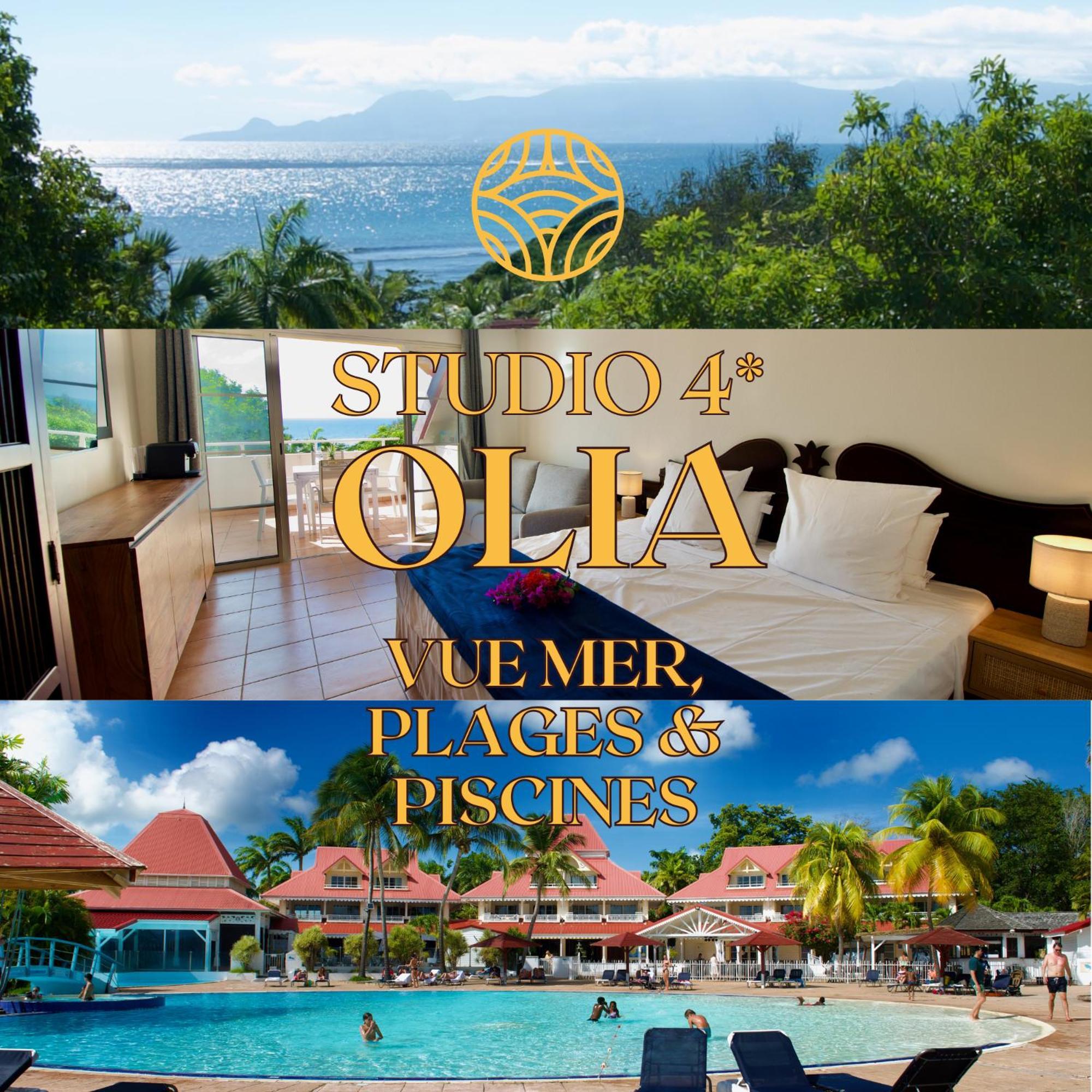Studio Olia A P&V - Plages, Piscines Et Vue Mer! 圣安尼 外观 照片